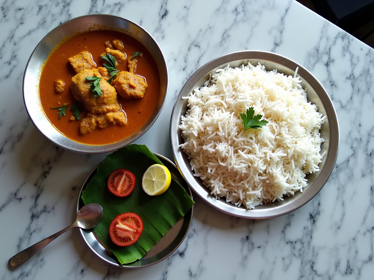 Leftover Fish Curry with Rice